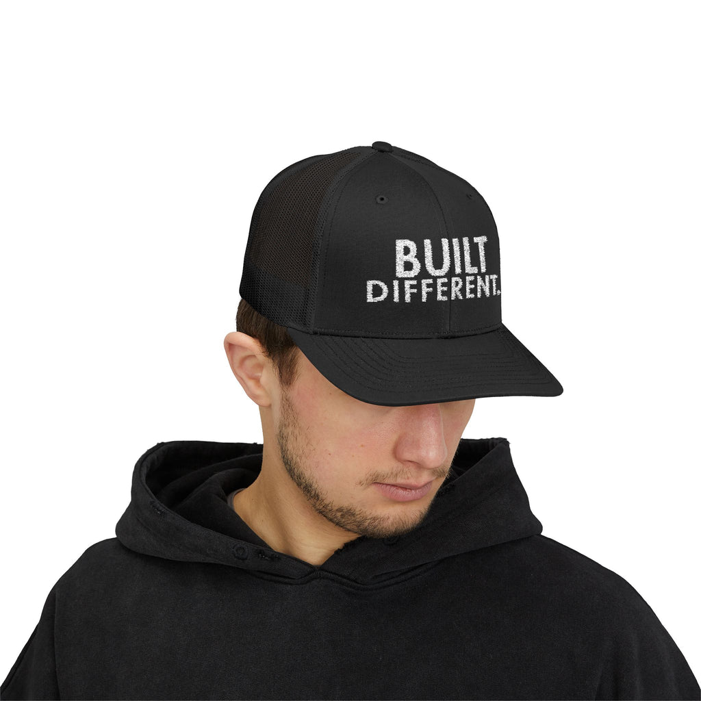 BUILT DIFFERENT SNAPBACK HAT