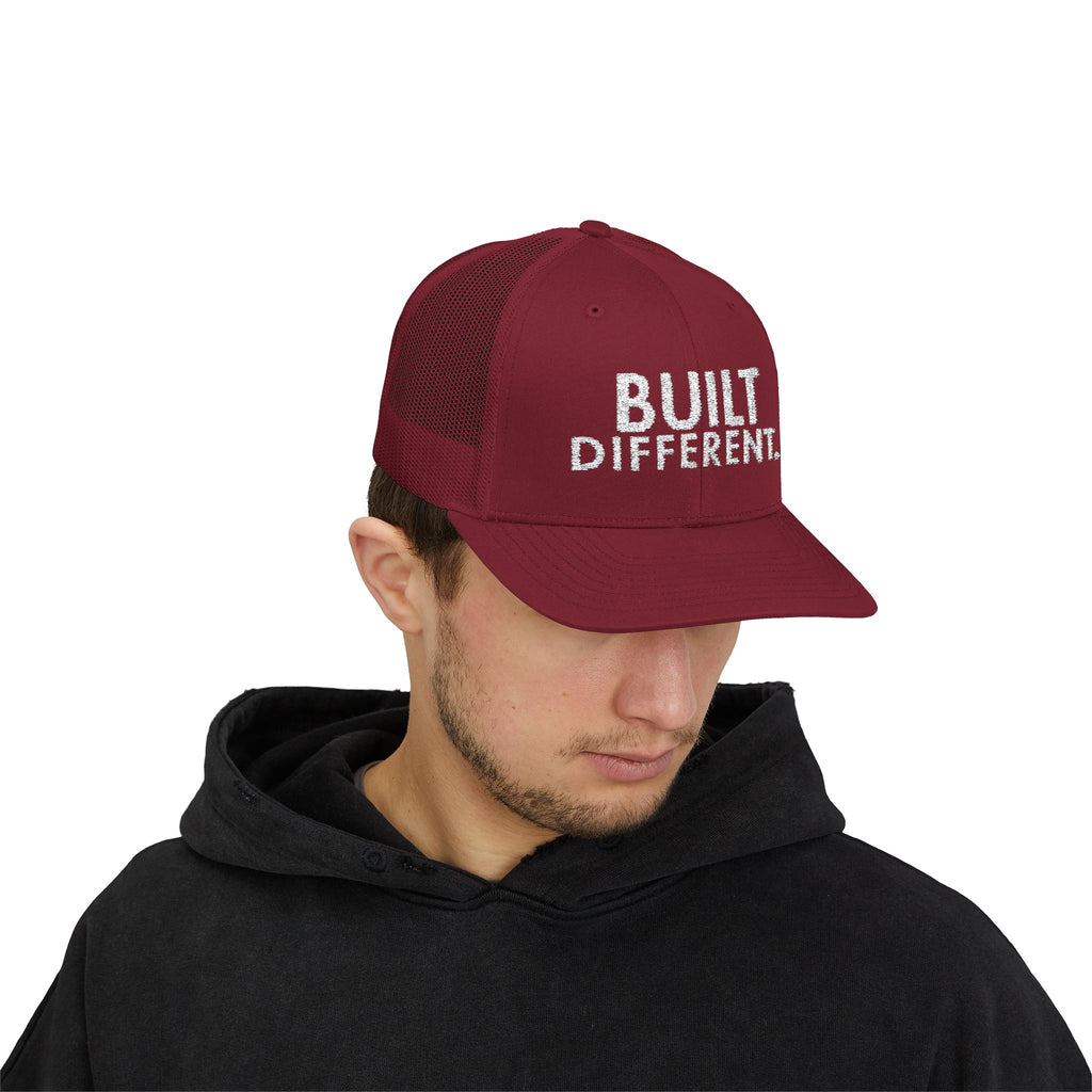 BUILT DIFFERENT SNAPBACK HAT